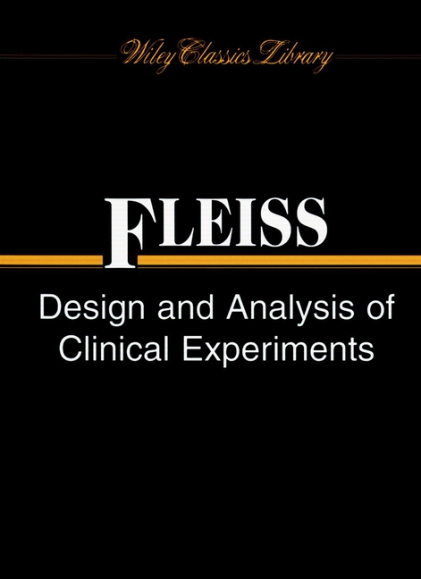 Обложка книги «Design and Analysis of Clinical Experiments»