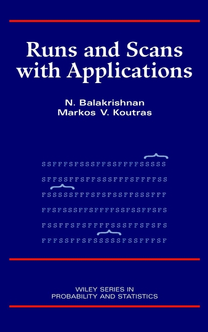 Обложка книги «Runs and Scans with Applications»