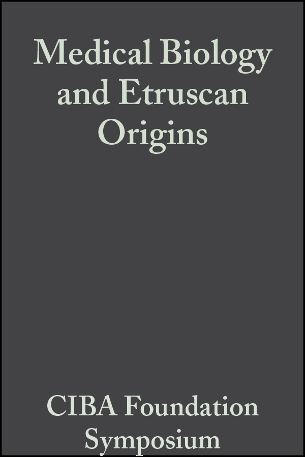 Обложка книги «Medical Biology and Etruscan Origins»
