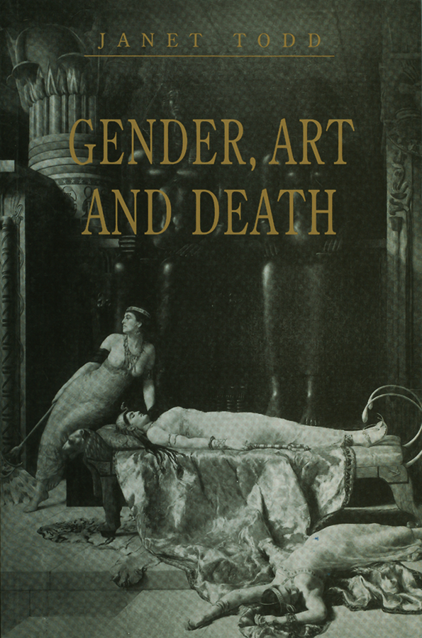 Обложка книги «Gender, Art and Death»