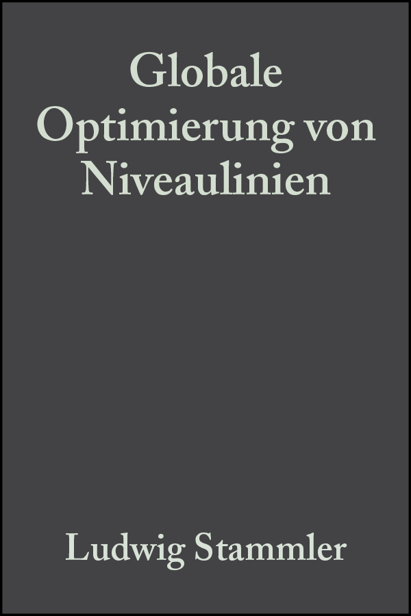 Обложка книги «Globale Optimierung von Niveaulinien»