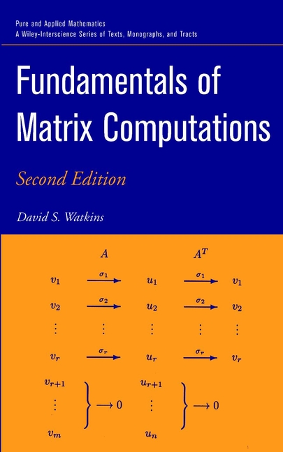 Обложка книги «Fundamentals of Matrix Computations»