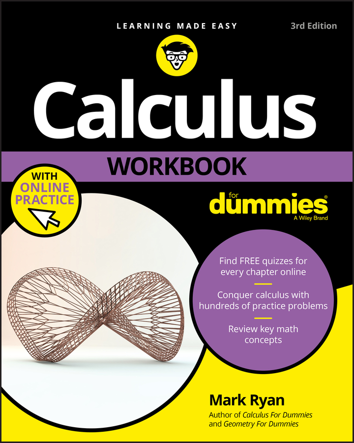 Обложка книги «Calculus Workbook For Dummies»