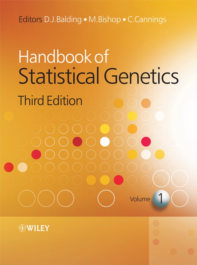 Обложка книги «Handbook of Statistical Genetics»