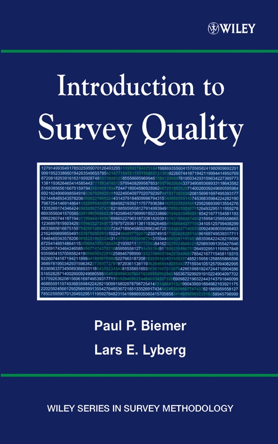 Обложка книги «Introduction to Survey Quality»