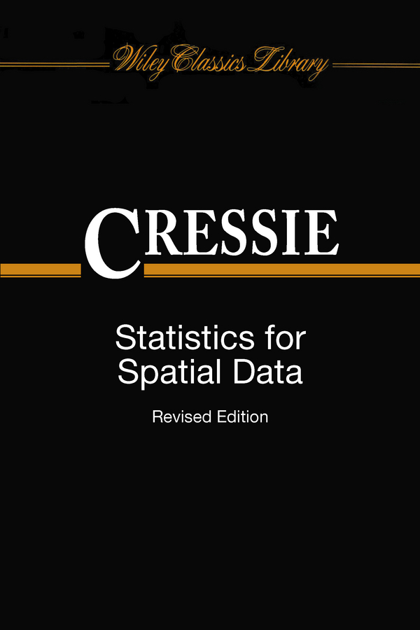 Обложка книги «Statistics for Spatial Data»