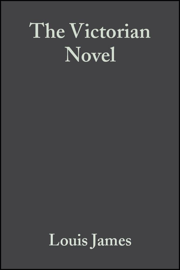 Обложка книги «The Victorian Novel»