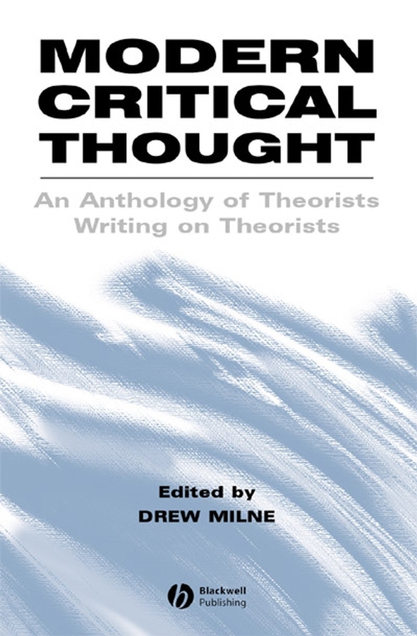 Обложка книги «Modern Critical Thought»