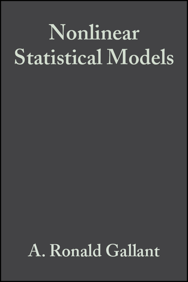 Обложка книги «Nonlinear Statistical Models»
