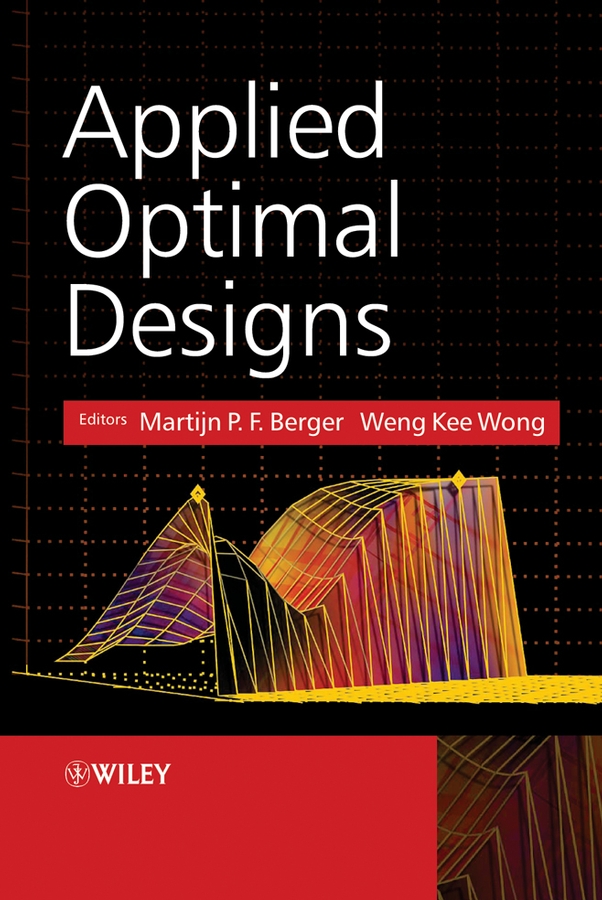 Обложка книги «Applied Optimal Designs»