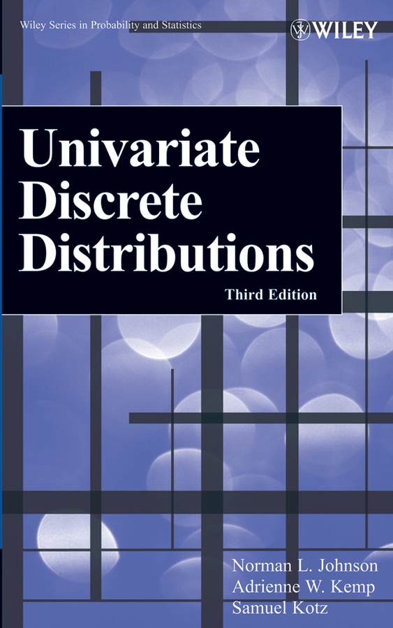 Обложка книги «Univariate Discrete Distributions»