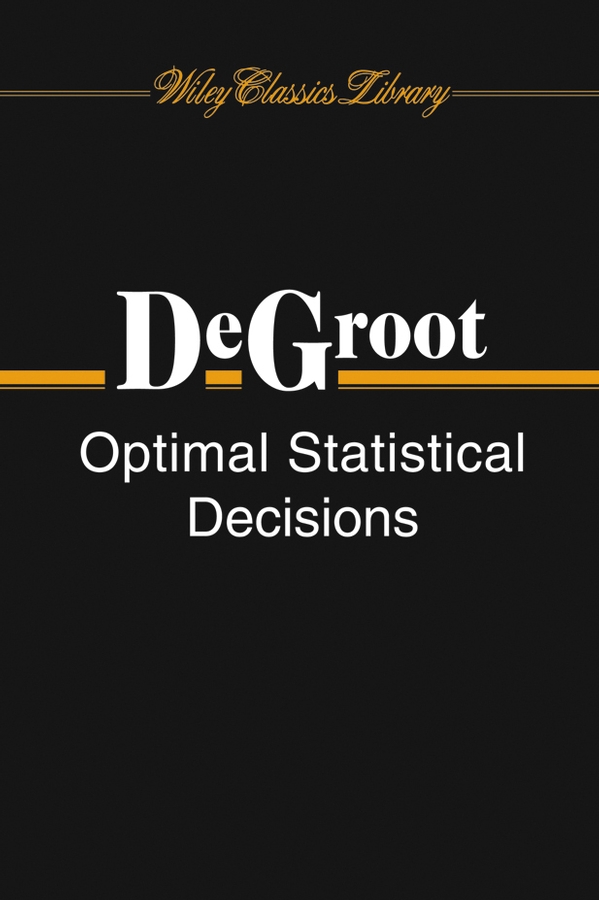 Обложка книги «Optimal Statistical Decisions»