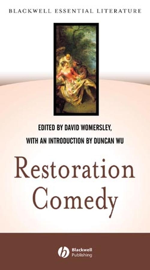 Обложка книги «Restoration Comedy»