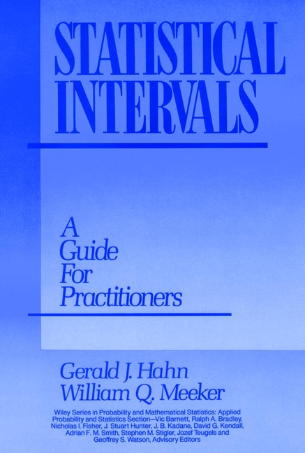 Обложка книги «Statistical Intervals»