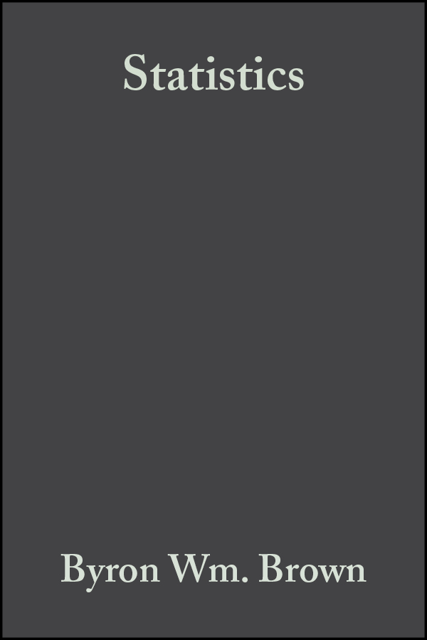 Обложка книги «Statistics»
