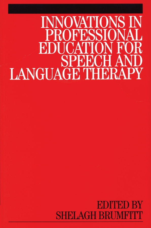 Обложка книги «Innovations in Professional Education for Speech and Language Therapy»
