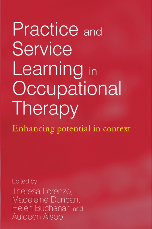 Обложка книги «Practice and Service Learning in Occupational Therapy»