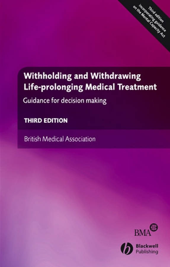 Обложка книги «Withholding and Withdrawing Life-prolonging Medical Treatment»