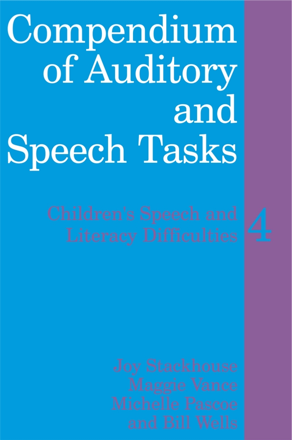 Обложка книги «Compendium of Auditory and Speech Tasks»