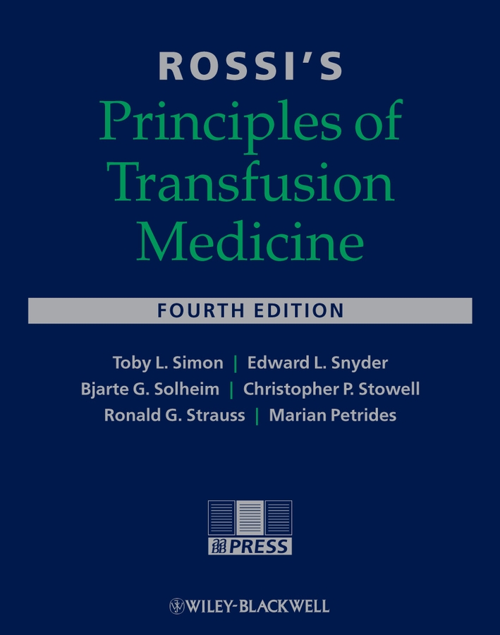 Обложка книги «Rossi's Principles of Transfusion Medicine»