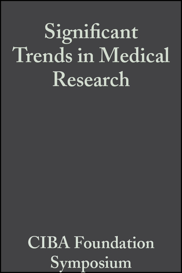 Обложка книги «Significant Trends in Medical Research»