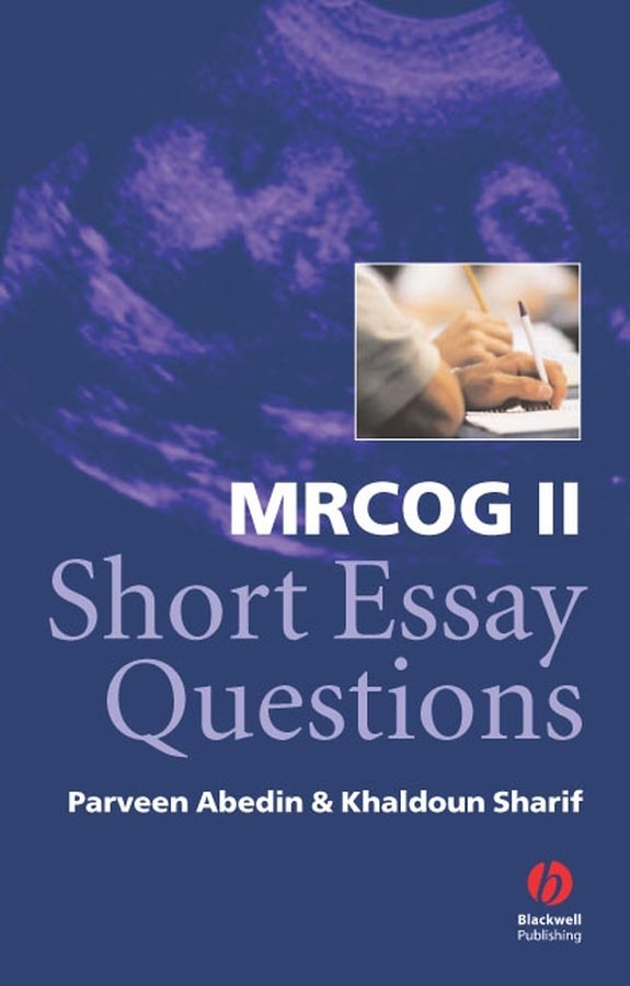 Обложка книги «MRCOG II Short Essay Questions»