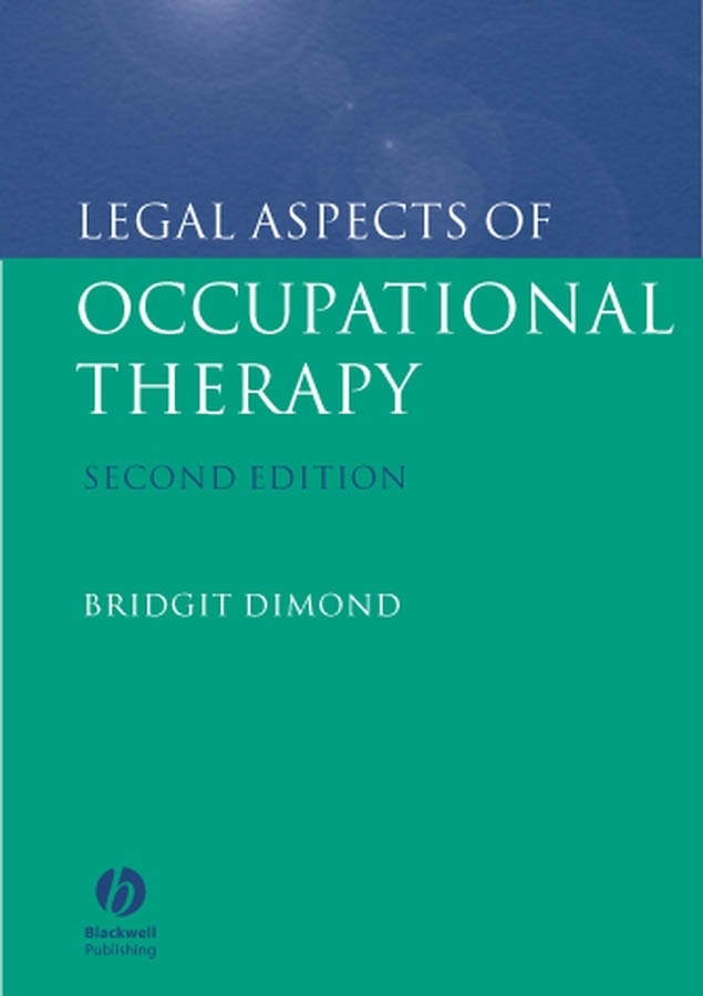 Обложка книги «Legal Aspects of Occupational Therapy»