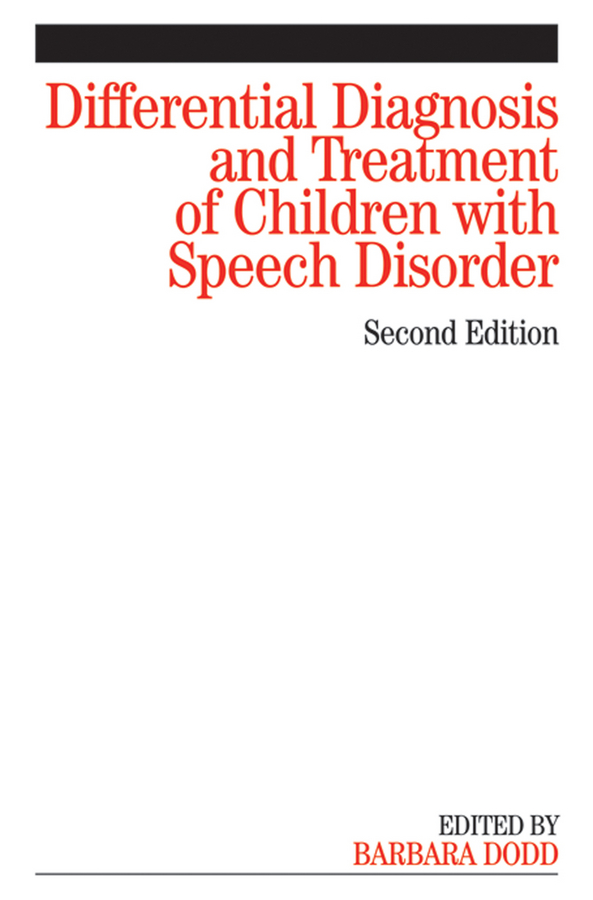 Обложка книги «Differential Diagnosis and Treatment of Children with Speech Disorder»