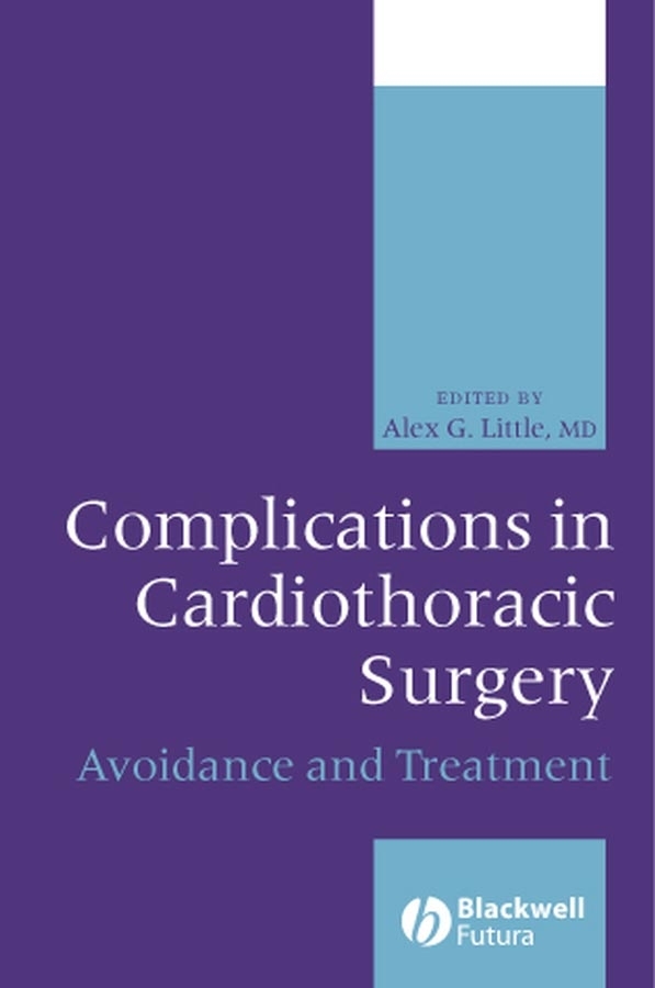 Обложка книги «Complications in Cardiothoracic Surgery»