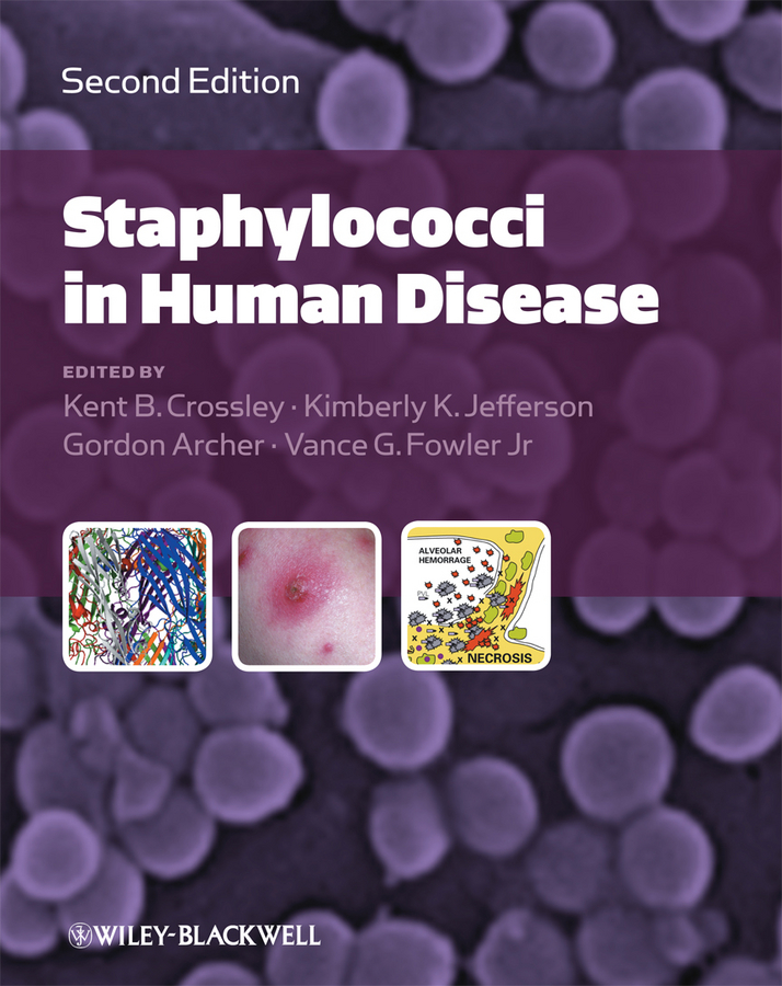 Обложка книги «Staphylococci in Human Disease»