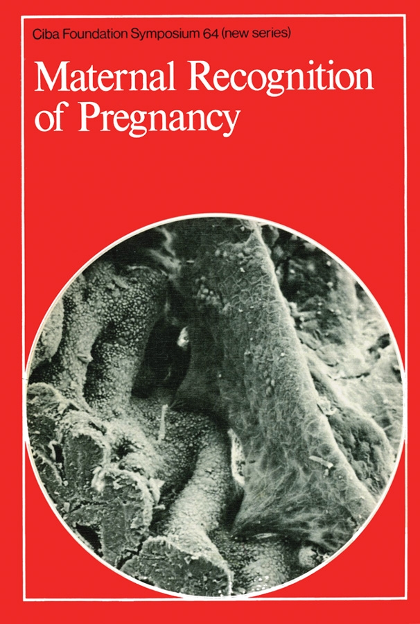 Обложка книги «Maternal Recognition of Pregnancy»