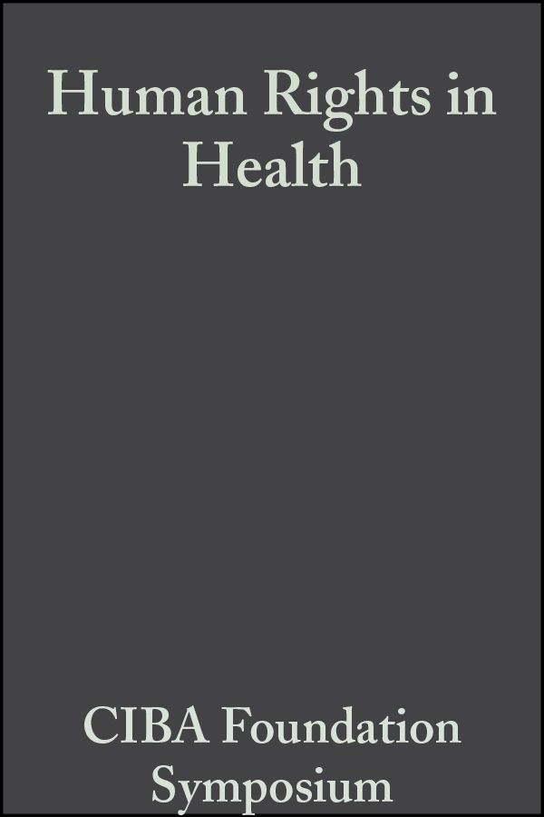Обложка книги «Human Rights in Health»