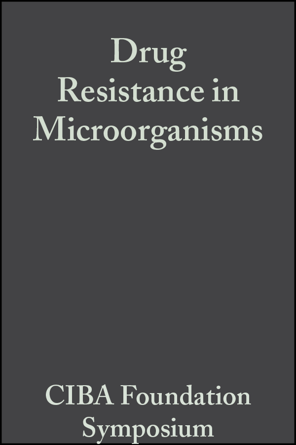 Обложка книги «Drug Resistance in Microorganisms»