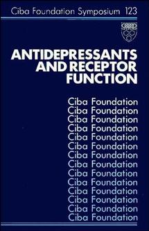 Обложка книги «Antidepressants and Receptor Function»