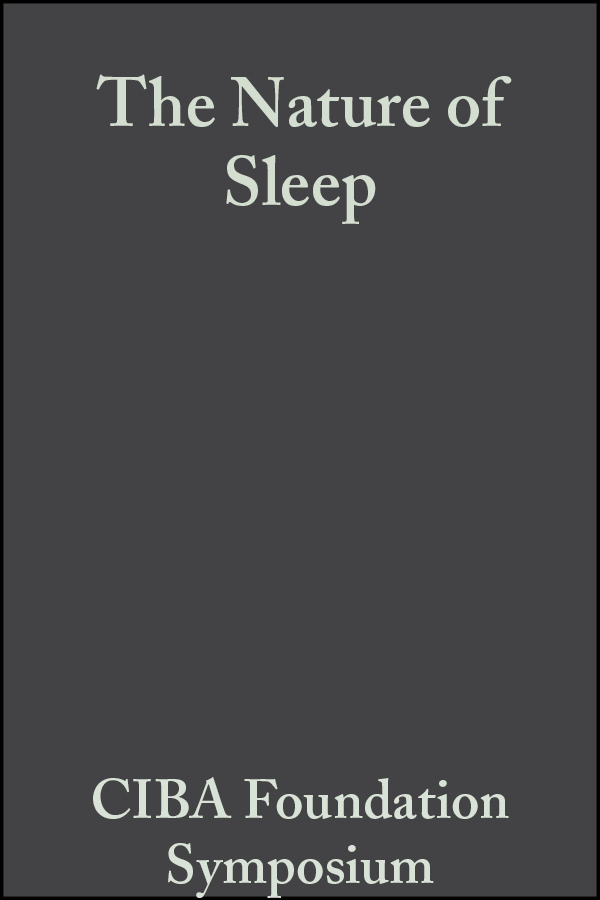 Обложка книги «The Nature of Sleep»