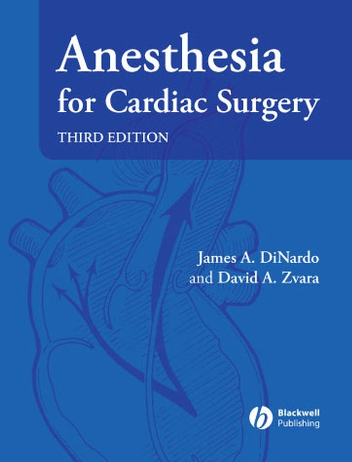 Обложка книги «Anesthesia for Cardiac Surgery»
