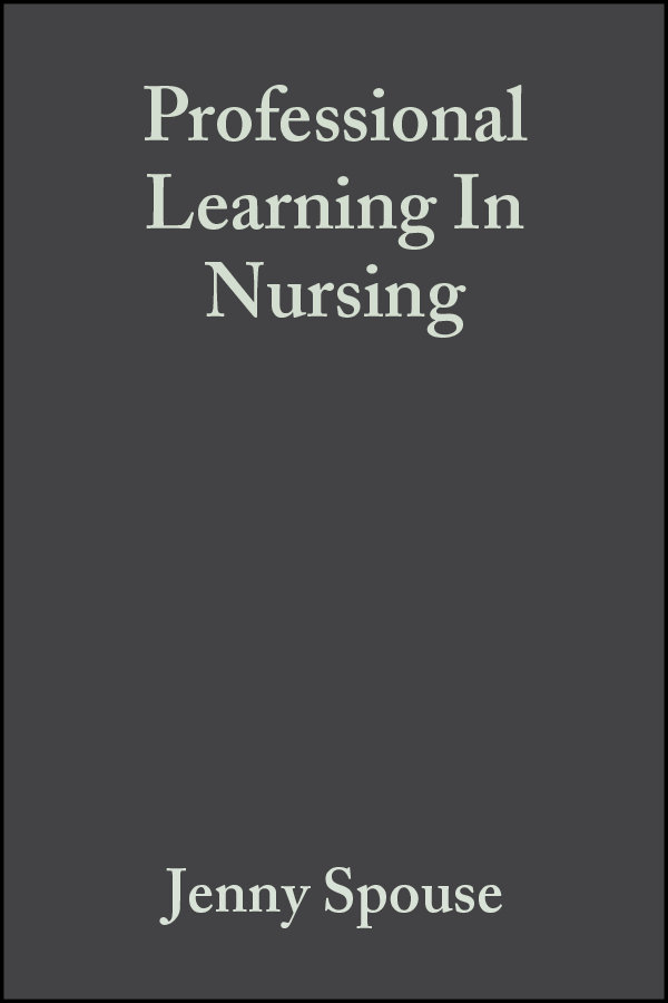 Обложка книги «Professional Learning In Nursing»