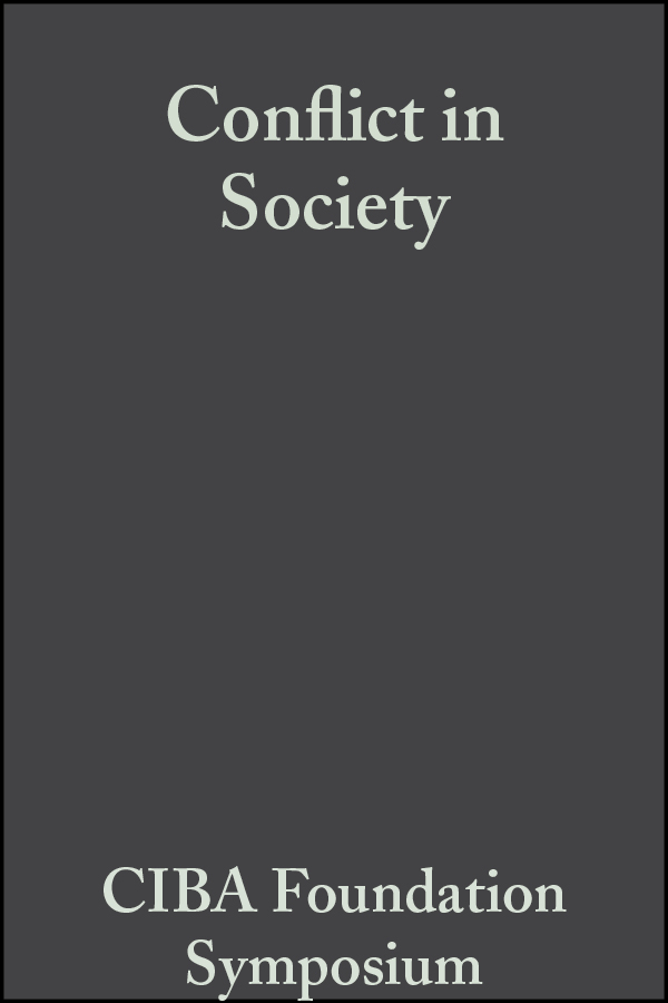 Обложка книги «Conflict in Society»