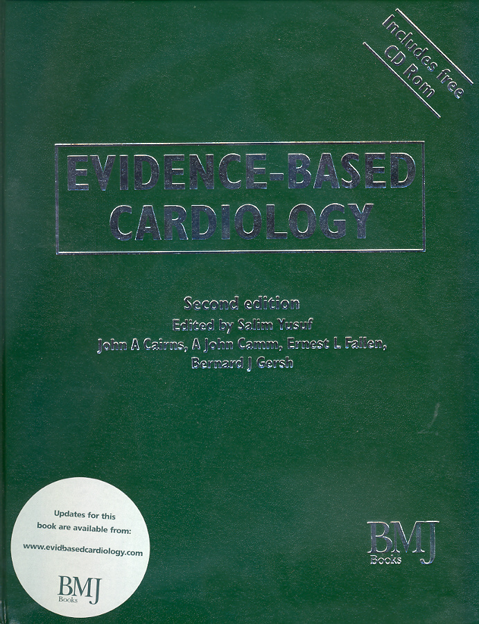 Обложка книги «Evidence-Based Cardiology»