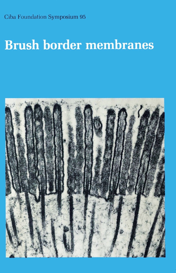 Обложка книги «Brush Border Membranes»