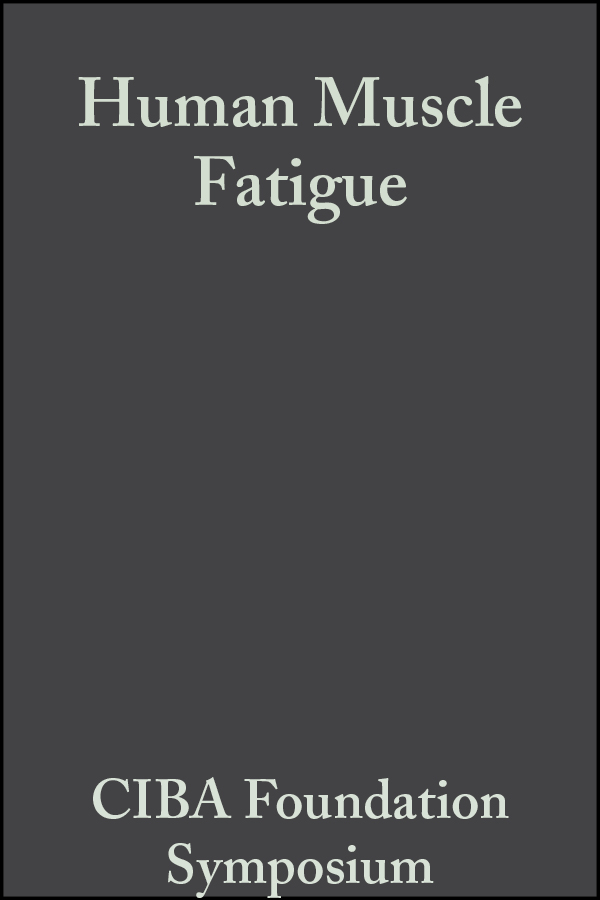 Обложка книги «Human Muscle Fatigue»