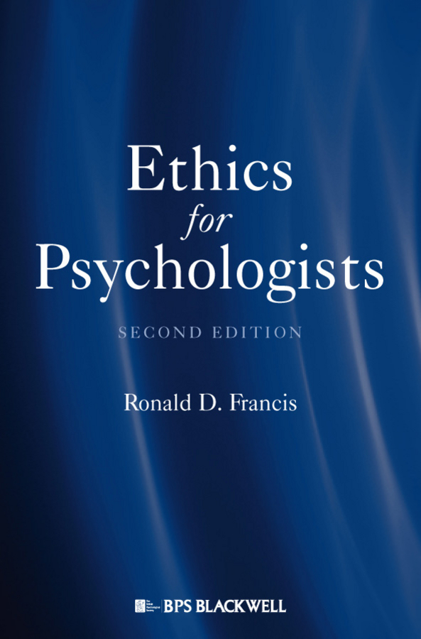 Обложка книги «Ethics for Psychologists»