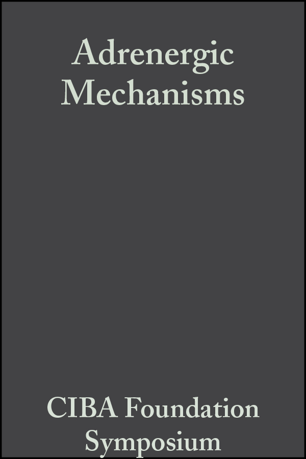Обложка книги «Adrenergic Mechanisms»