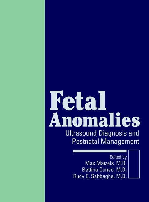 Обложка книги «Fetal Anomalies»