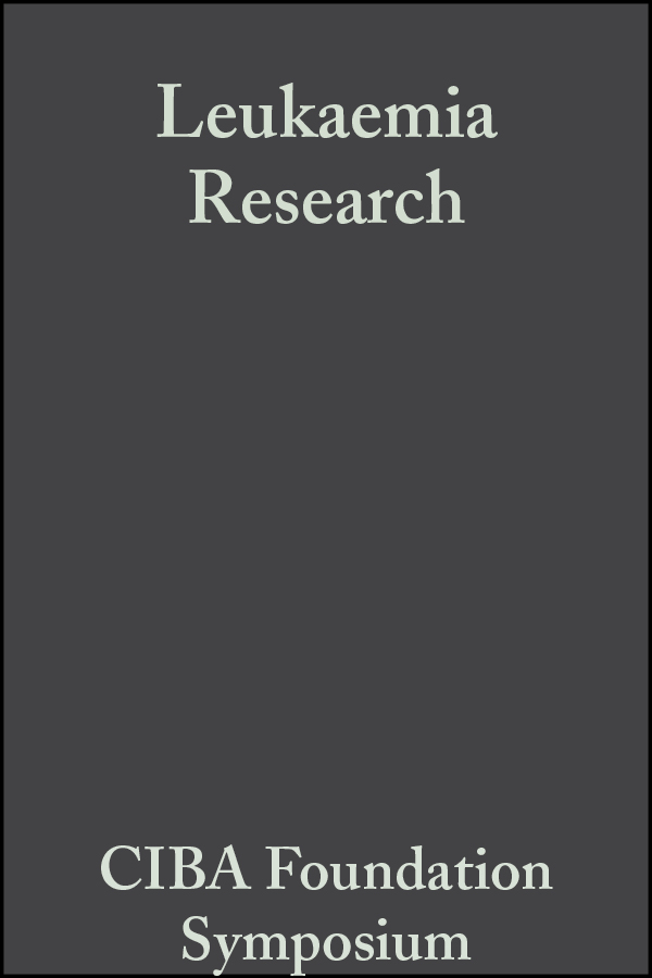 Обложка книги «Leukaemia Research»