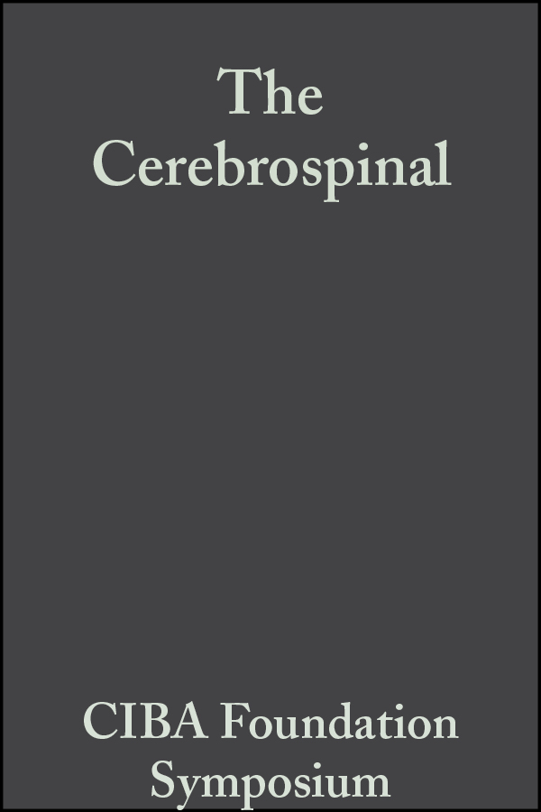 Обложка книги «The Cerebrospinal»