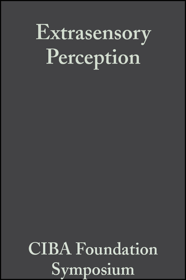 Обложка книги «Extrasensory Perception»