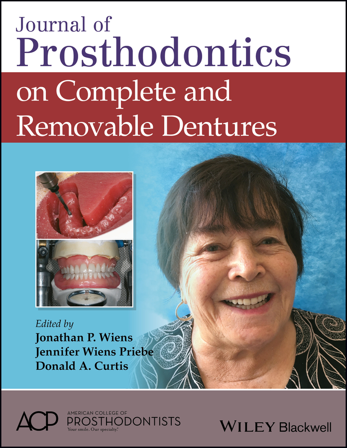 Обложка книги «Journal of Prosthodontics on Complete and Removable Dentures»