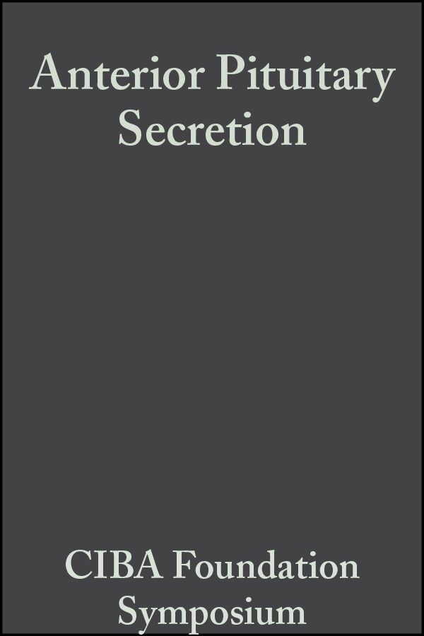 Обложка книги «Anterior Pituitary Secretion, Volume 4»