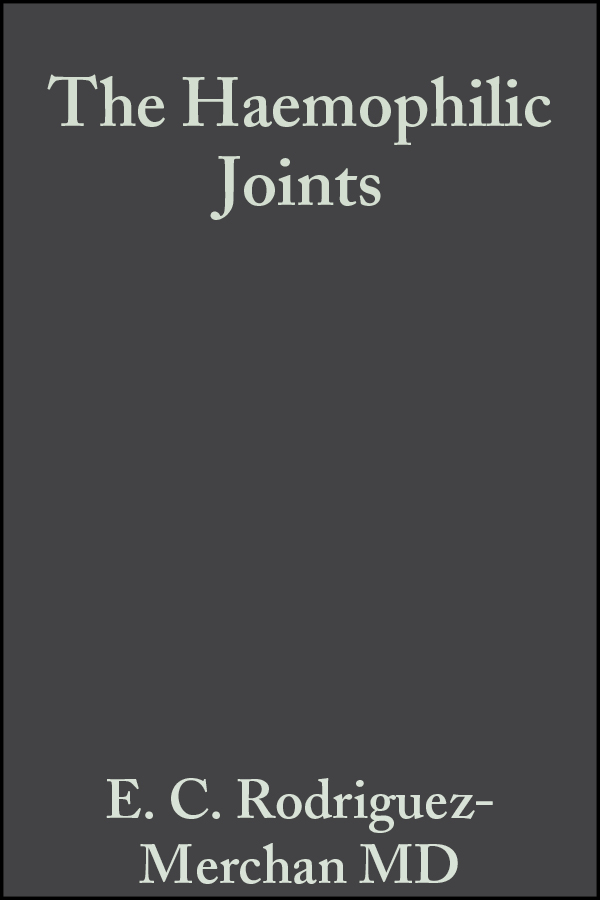 Обложка книги «The Haemophilic Joints»